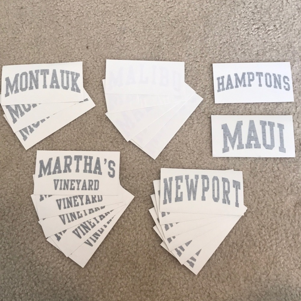 Brandy Melville 2 stickers